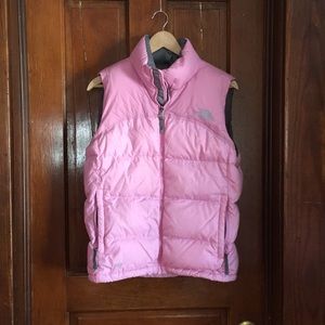 North Face puffy vest